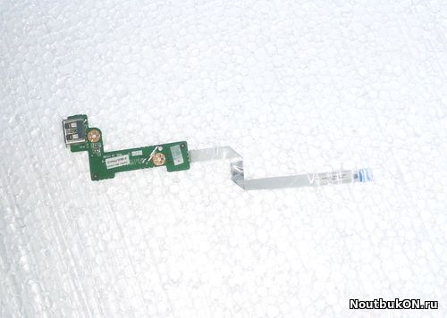 Плата USB разъёма со шлейфом для ноутбука DNS 0161505 (MT40II1), DNS 01338320 (81B605-FR4A02)