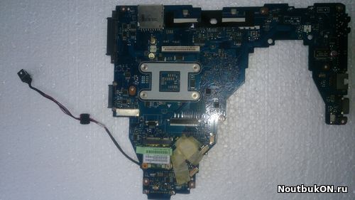 Материнская плата для ноутбука Toshiba C660 pwwha la-6847p rev 1.0 INTEL нерабочая дохлый видеочип фото не верное