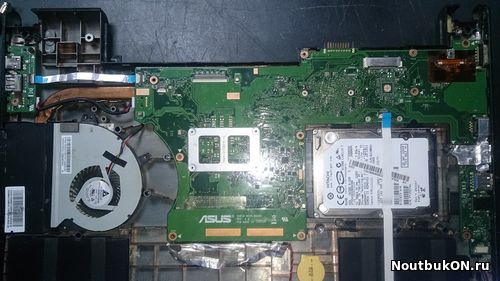 Материнская плата для ноутбука Asus X401 X401A rev. 2.0 intel HM70 60-N30MB1103-A04 HM70