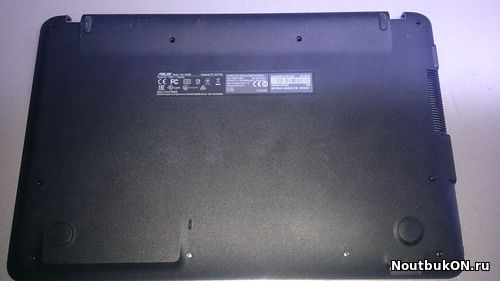 Поддон КОРЫТО НИЖНЯЯ ЧАСТЬ для ноутбука Asus X540S, R540S, A540S ВСЕ КРЕПЛЕНИЯ ЦЕЛЫЕ 13NB0B31AP0301 90NB0B31-R7D020 13NB0B31P0401X