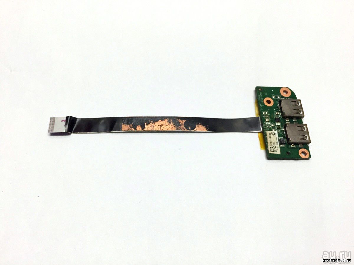 Плата USB разъемов для ноутбука Toshiba Satellite L750 L755 L650 L655 DA0BL6TB6F0