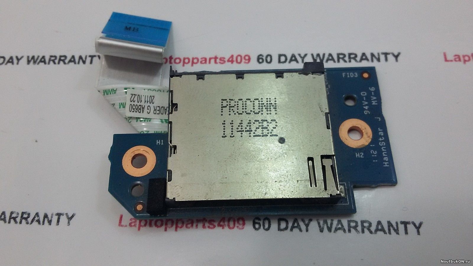 Плата HP PAVILION DV7-6000 Card Reader Board w/Cable HPMH-41-AB6309-D00G