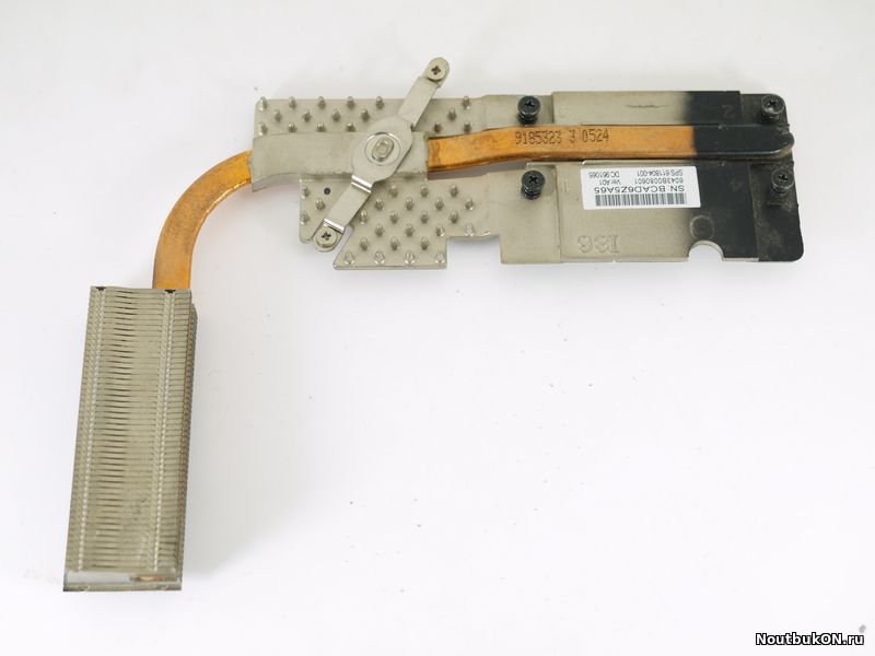 Система охлаждения (только радиатор) для ноутбука HP 620, 625 (611804-001) AMD 6043B0080601 HP Delphi D40