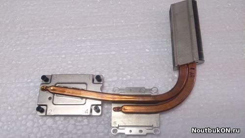 Система охлаждения ТОЛЬКО РАДИАТОР для ноутбука Toshiba L650 V000210930 L655