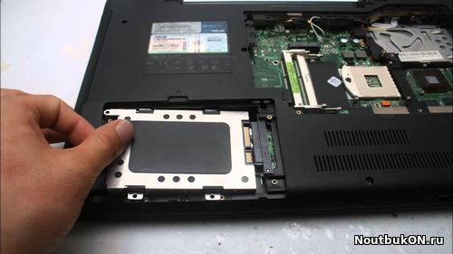 Корзина крепления HDD жесткого диска салазки рамка для ноутбука ASUS N61