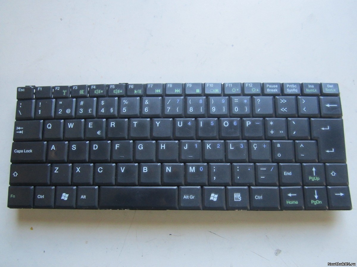 Клавиатура для ноутбука CameronMaxmedia NB-1060 V0761DGBK1 RU черная НЕТ 3-Х КНОПОК
