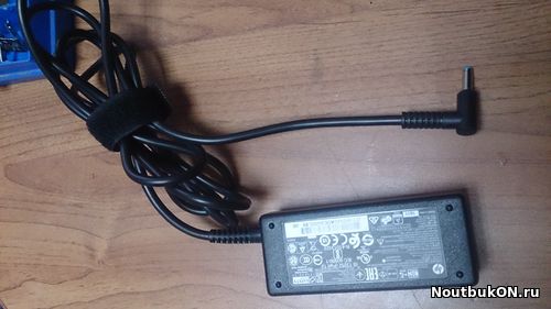 Зарядное устройство HP 19.5V 2.31A 45W 7,4 x 5,0mm Split 13-m003tu(E4Y06P) 4,5mm x 3,0mm с синий штекером оригинал