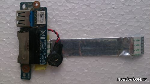 Плата USB Cardreader батарейка биос с шлейфом для ноутбука Asus UX32 для ноутбука Asus UX32VD IO Board 60-NY0I01100-E01 69N0N0B11E01 69N0N0B11D01 60-NYOIO1100-D01