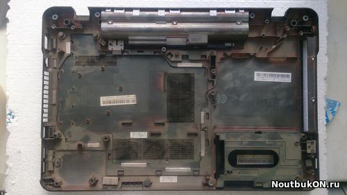 ПОДДОН КОРЫТО С КРЫШКАМИ для ноутбука Fujitsu LifeBook A531 3EFH5BSJT10 AH531 AH502, AH512, AH531 CP515937-02