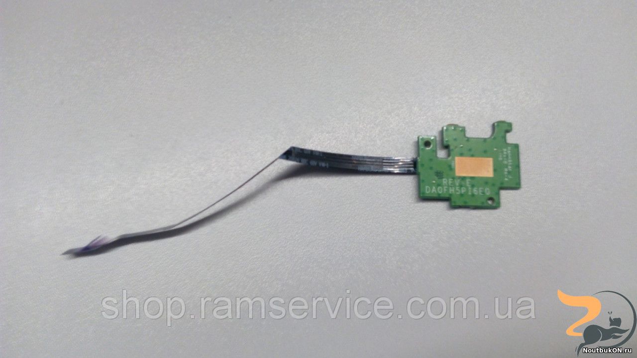 Плата кнопка включения для ноутбука Fujitsu LifeBook A531AH531 AH502, AH512, AH531 DA0FH5PI6E0 A512 32FH5S8000