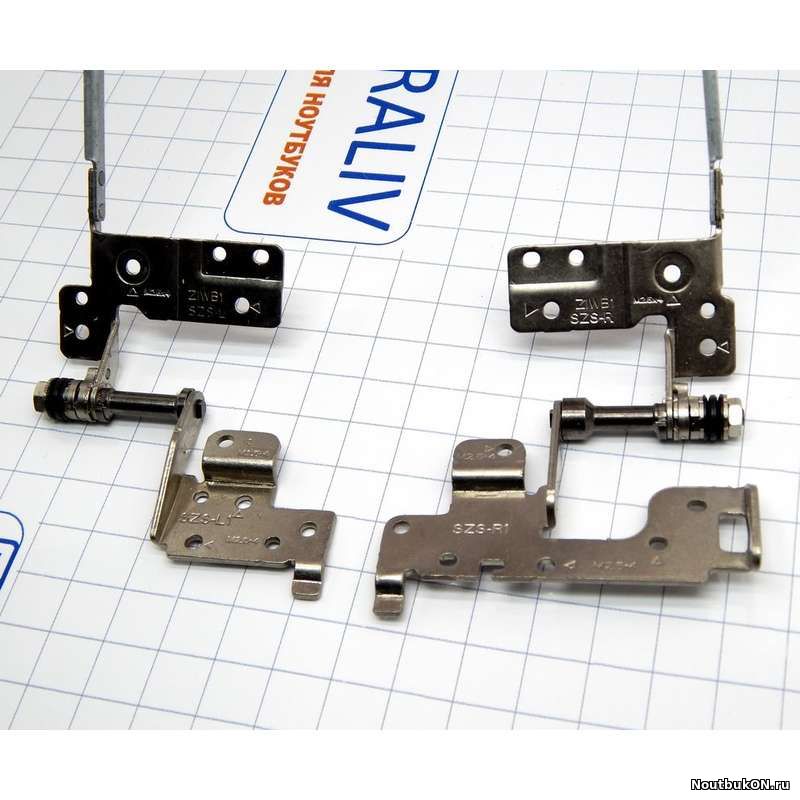 Петли для ноутбука Lenovo Ideapad B50-30, B50-45, B50-70 AM14K000400 AM14K000300
