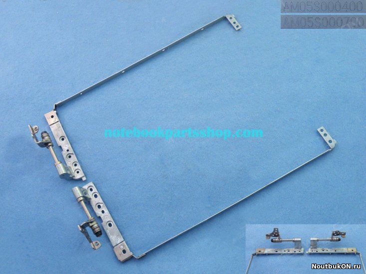 Петли для ноутбука Toshiba A350 A355 A350D 16,0" AM05S000700 AM05S000400