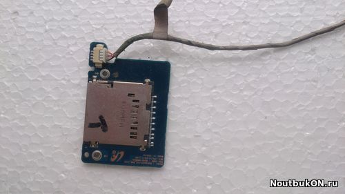 Плата CARDREADER для ноутбука Samsung SF510 SF511 BA92-06864A С ШЛЕЙФОМ QX410