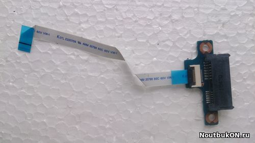 Плата ПОДКЛЮЧЕНИЯ ODD SATA DVD для ноутбука Samsung SF510 SF511 BA92-06901A С ШЛЕЙФОМ QX410