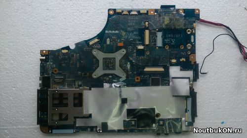 Материнская плата для ноутбука Toshiba A350 A355 A350D KTKAE LS-4581 rev: 1.0) 16,0" НЕРАБОЧАЯ ВКЛЮЧАЕТСЯ ДАЕТ ИЗО НО ТРЕБУЕТСЯ ЗАМЕНА СЕВЕРНОГО МОСТА