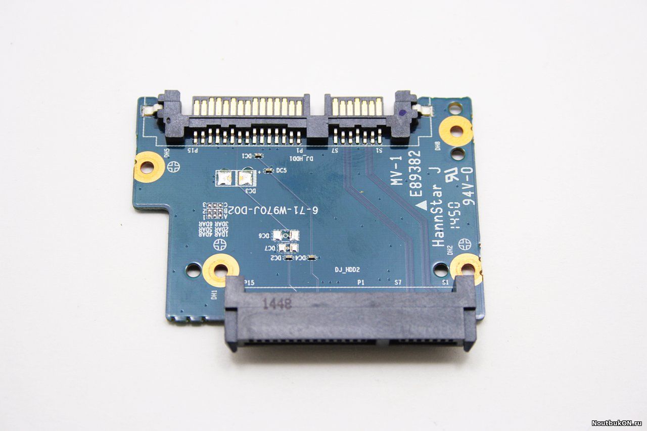 SATA коннектор HDD для ноутбука Dexp Aquilon O106 O150 6-71-W970J-D02