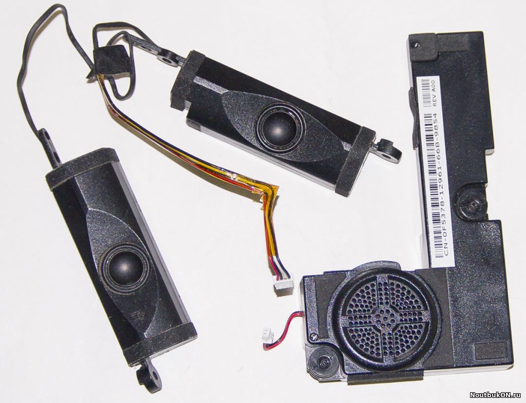 Динамики для нотбука Dell E1705 9400 M6300 CN-0F5378-12961-66B-9854