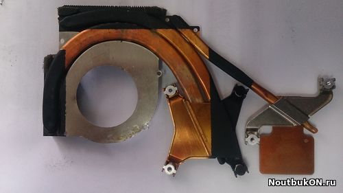 РАДИАТОР для ноутбука Lenovo ThinkPad T400, T400S, T410, T410I, T410S, T410SI, X300 UDQFVEH20FFD, 60Y5145 Panasonic UDQFVEH20FFD 4pin 3wire 60Y5145 45M2680