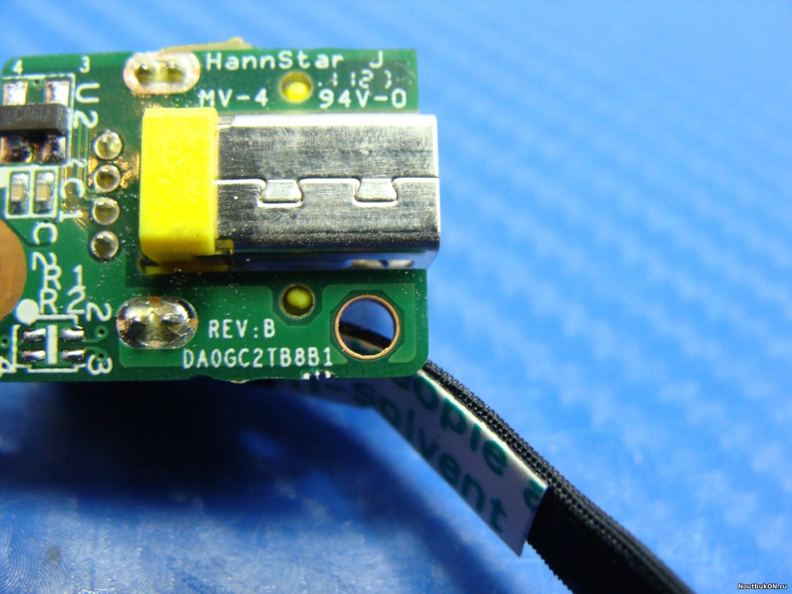 Разъем USB для ноутбука Lenovo ThinkPad L520, L420 DA0GC2TB8B1 REV:B