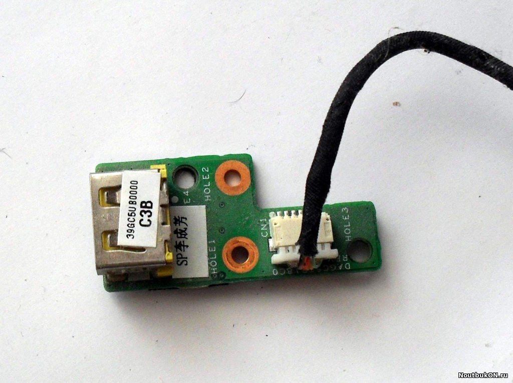 Плата USB для ноутбука Lenovo ThinkPad Edge 15 E50 14 E40 DAGC5TB18C0