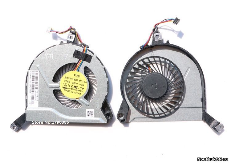 Вентилятор (кулер) для ноутбука HP Pavilion 14-v 15-k 15-p 17-f 17-p m7-k series
