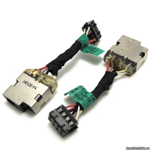 Разъем питания для HP 15-p 14-n 15-f 15-p 15-k 15-n серии на кабеле Длина 3см PJ630 CBL00385-0030 732067-001 730932-SD1 730932-TD1 730932-YD1