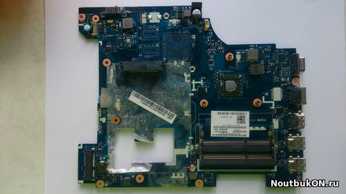 Материнская плата для ноутбука Lenovo G585 G580 LA-8681P REV:1.0 QAWGE amd НЕРАБОЧАЯ дохлый проц
