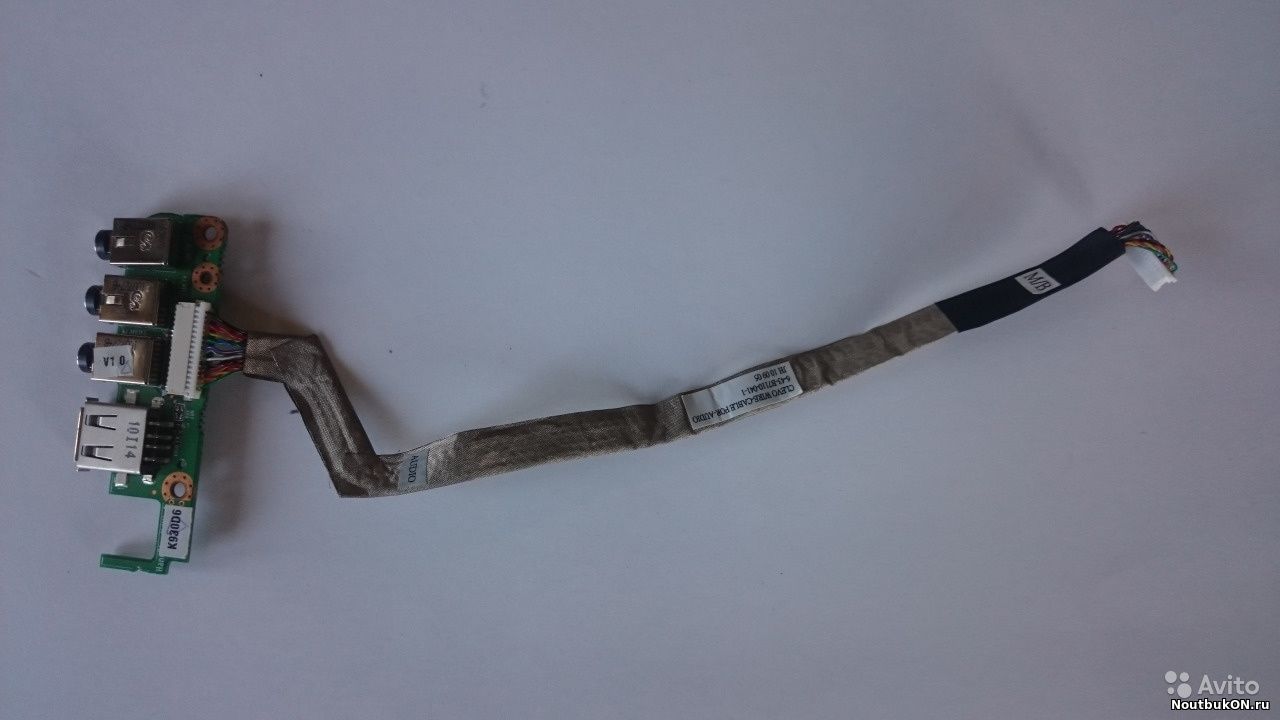 Плата usb / audio для ноутбука DNS B7110 6-71-b711a