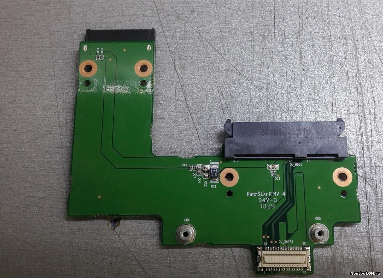 Плата HDD SATA для ноутбука DNS B7110 P/N 6-71-B711N-D02