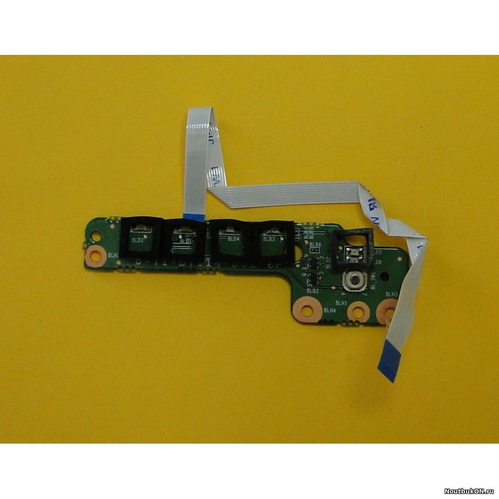 Плата кнпопки включения DNS B7110 6-71-B7114-D02 + шлейф 6-43-B7112-012-1