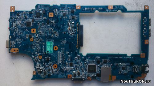 Материнская плата для ноутбука SONY VPC-W нерабочая на запчасти нет изо DA0SY3MB6G0 MBX-219