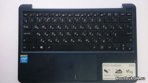 Корпус только ТОП-КЕЙС С КЛАВИАТУРОЙ В СБОРЕ для ноутбука Asus X205 X200 Series X205T 13NB0732AP0321 39XK2TCJN20
