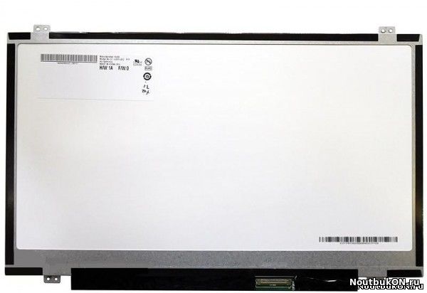 Матрица для ноутбука 14,0 SLIM LED HD+ 1600x900 40 Pin b140rw02 v.2 N140FGE-L31 МАТОВАЯ