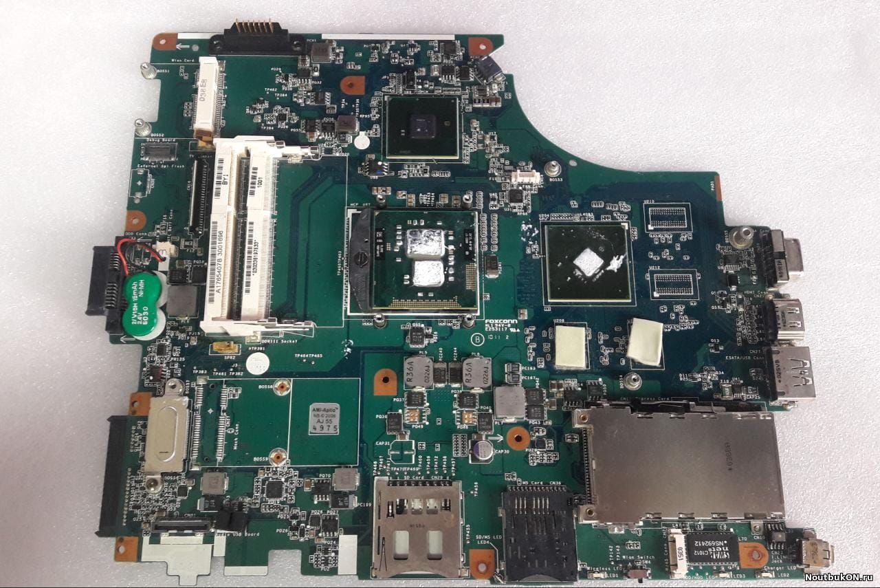 Материнская плата Sony Vaio VPC-F Vpcf115fm d M930 1p-009bj00-8012 ДОХЛЫЙ ВИДЕО ЧИП